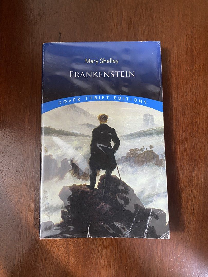 Frankenstein by Mary Shelley (Category: Storybooks) located in San Pedro. Submitted by inksandarsenic (Listing ID 1432589110, Image 2). Description: Frankenstein by Mary Shelley Dover thrift edition Classics Price: 130 Condition: well used / Pre-loved (with markings first page, dog-eared pages) Location: Laguna MOP: Gcash/Bank Transfer Delivery Options: • J&T Express • Lalamove (if nearby) Shipping fee: Buyer’s expense Shipping Schedule: weekends