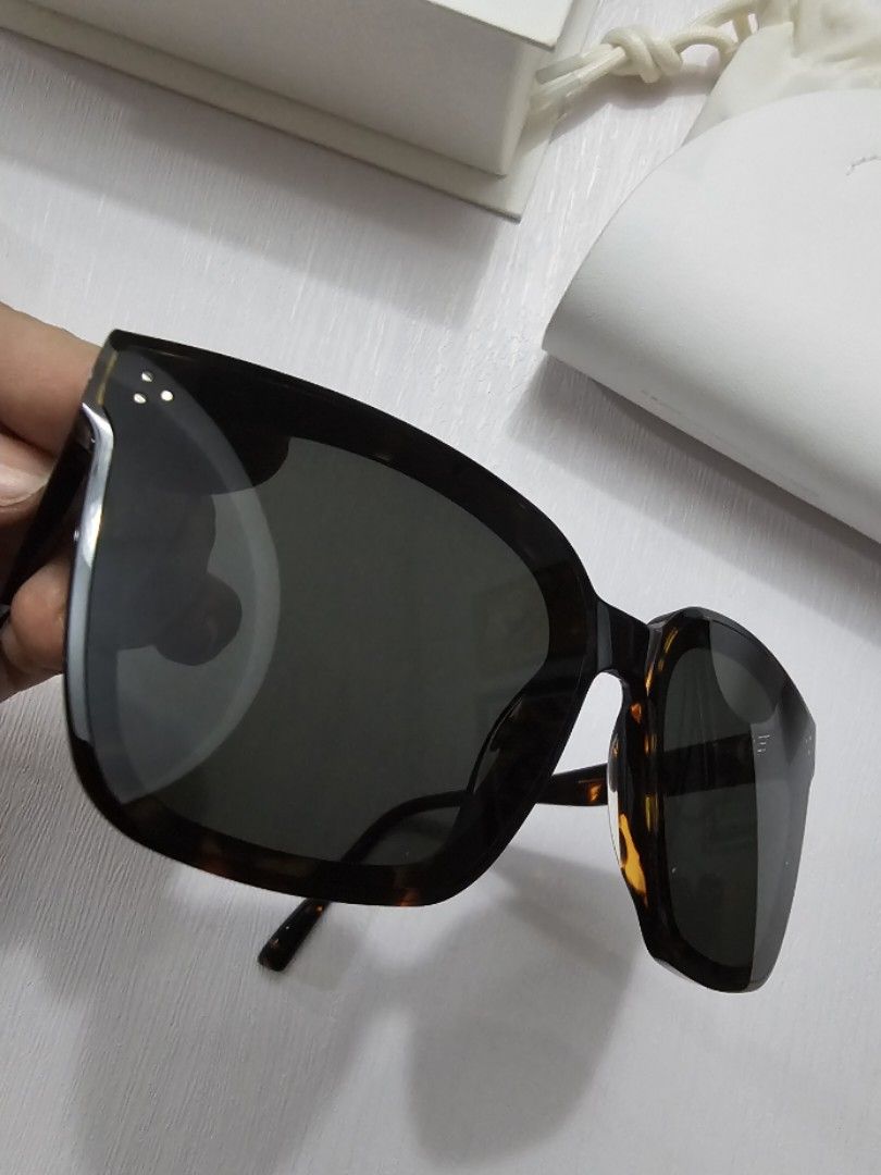 Gentle Monster New Her Sunglasses (Category: Sunglasses & Eyewear) located in Binan City. Submitted by mommysellsph (Listing ID 1444924747, Image 3). Description: Fits small face frames Used only once Bought in Dubai Price negotiable.