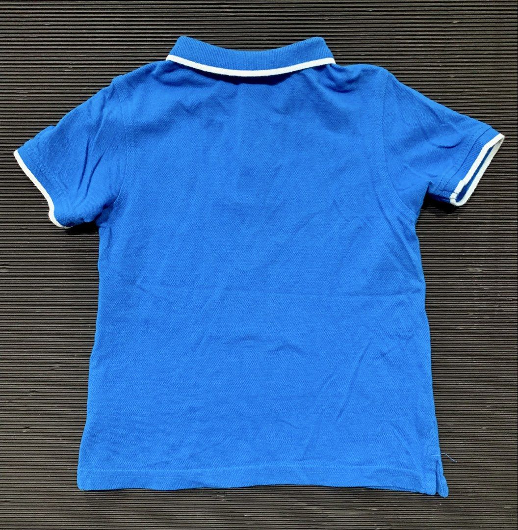 George Kids Polo Shirt (Category: Babies & Kids Fashion) located in Manila. Submitted by teelopez888 (Listing ID 1444867585, Image 2). Description: George Kids Polo Shirt (Blue) (3-4Y).