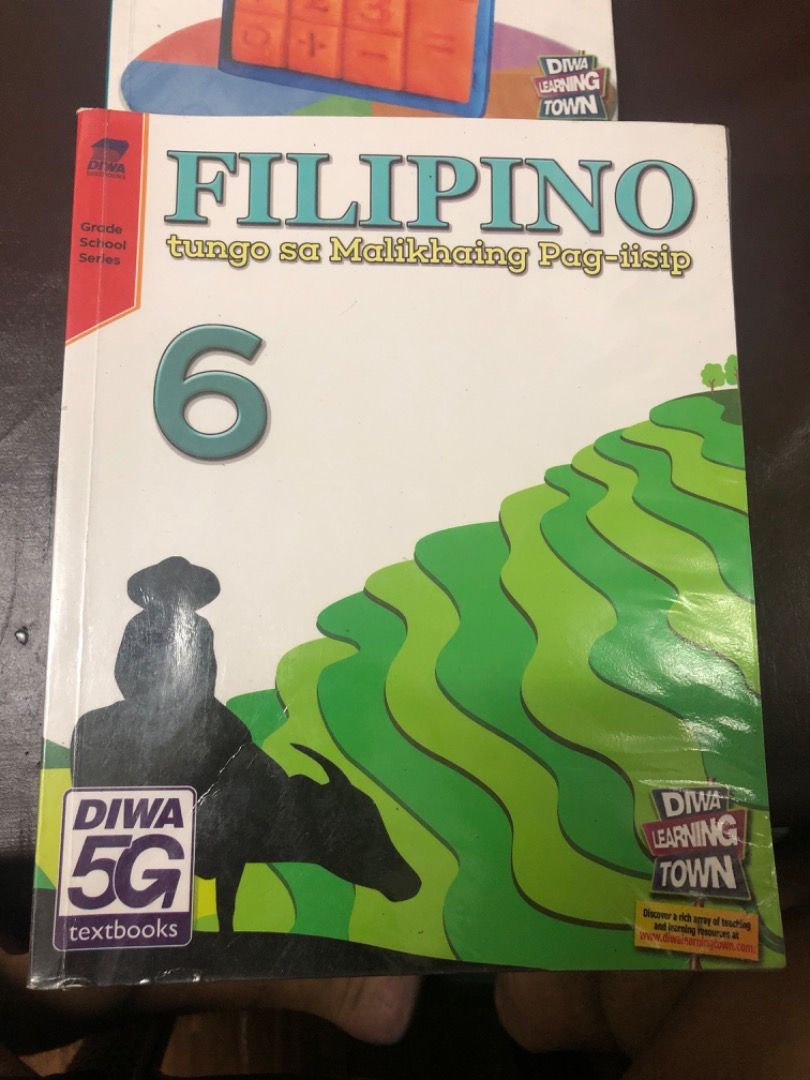 Grade 6 K-12 Books (Category: Textbooks) located in Malabon City. Submitted by ainteventryin (Listing ID 1444894362, Image 3). Description: Used grade 6 books May name sa side May konting mga sulat 400 per book Cheaper if take all.