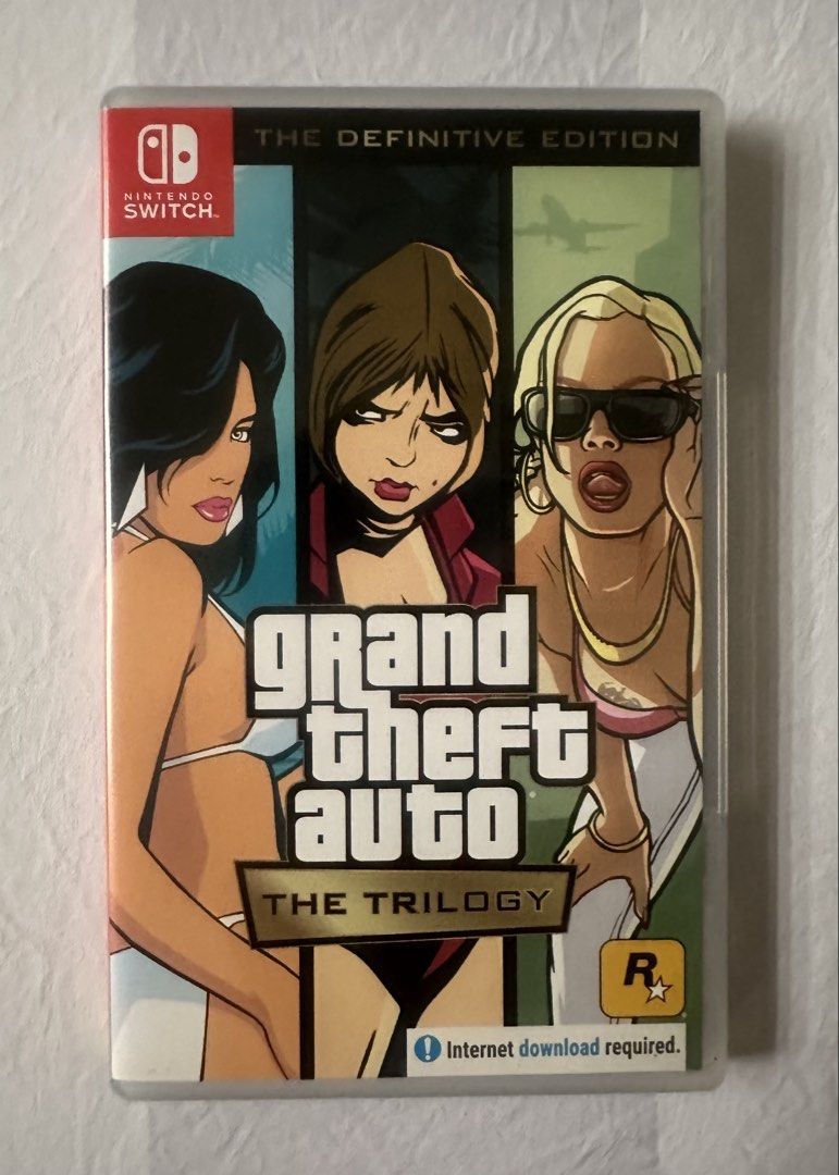 Grand Theft Auto - The Thrilogy (Category: Nintendo) located in Manila. Submitted by tiramisu_17 (Listing ID 1444889410, Image 1). Description: Hello! Grand Theft Auto: The Trilogy – The Definitive Edition (Nintendo Switch) Selling my copy of GTA: The Trilogy – The Definitive Edition for Nintendo Switch. This game has been rarely used and is in excellent condition, well-maintained, and looks almost like new. Features: ✅ Includes three classic GTA