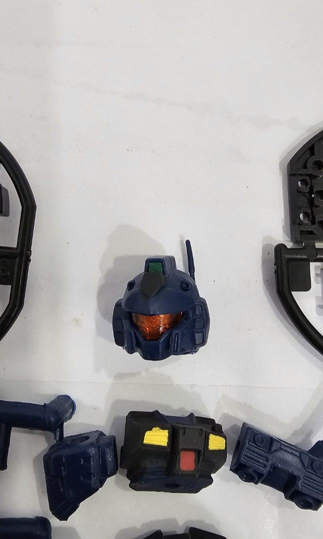Gundam Gashapon RGM 79Q GM Quel (Category: Gundam & Model Kits) located in Baguio. Submitted by bitsbaguio (Listing ID 1445006277, Image 2). Description: - Rare Unbuilt Gundam Gashapon Model kit - All parts are unbuilt and ready for assembly - Please check photos for the exact contents included.