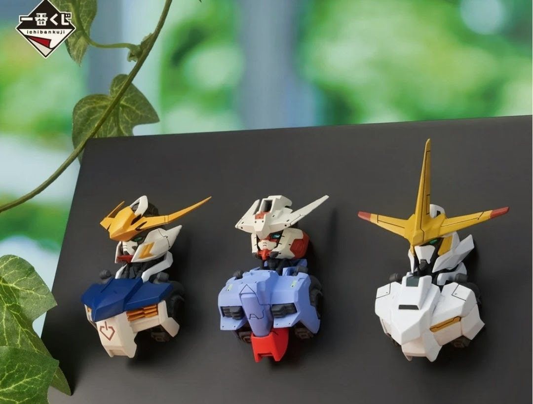 Gundam Kuji Iron Blooded Orphans Prize E - Magnet Heads (Category: Toy Figures) located in Singapore. Submitted by kgentlante (Listing ID 1444881339, Image 1). Description: BNIP / WTS / WTT Gundam Kuji Iron Blooded Orphans Prize E - Magnet Heads (excluding Babartos) WTT for Barbatos magnet head from same series. No Lowballers pls.