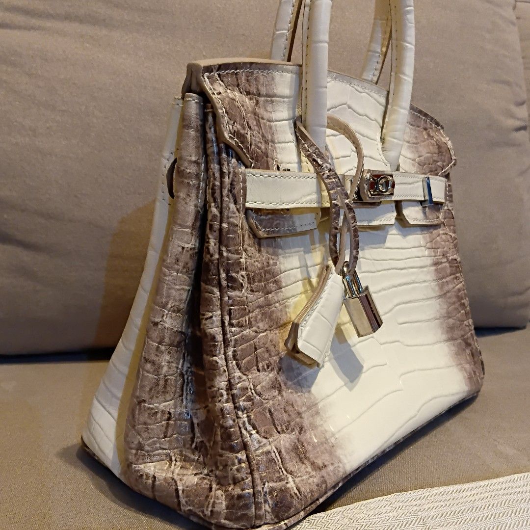 Hermes himalayan crocs limited edition 25cm (Category: Luxury Bags & Wallets) located in San Juan City. Submitted by cheryl20624 (Listing ID 1444922760, Image 2). Description: Hermes himalayan crocs leather 25cm limited edition lightly use japan source.