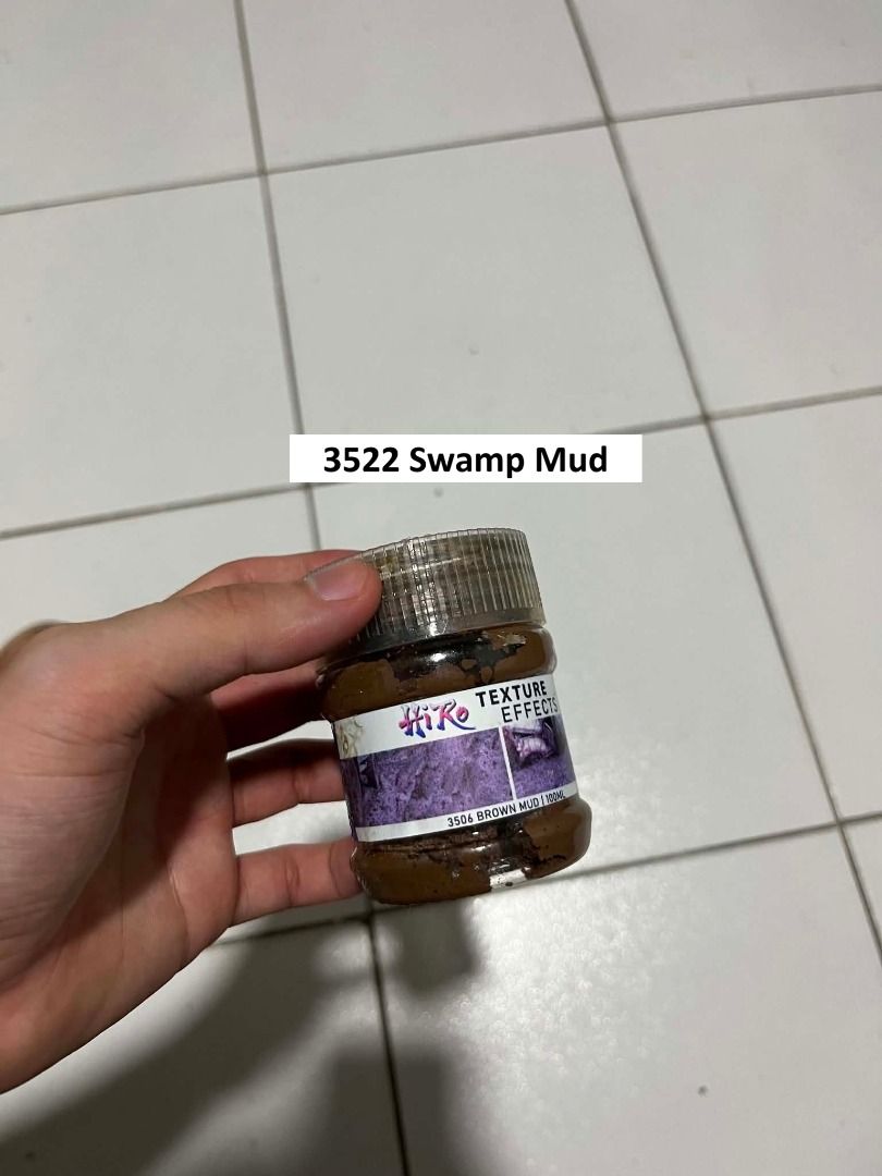 HIRO Texture Effects 3506 Brown Mud & 3522 Swamp Mud (Category: Makeup) located in Muntinlupa City. Submitted by phizz.whizzing (Listing ID 1445003429, Image 2). Description: 180 TAKE ALL! (Original Price is 320) note: 3522 Swamp Mud, only 50% na lang laman but the 3506 brown mud 95% pa inside :).
