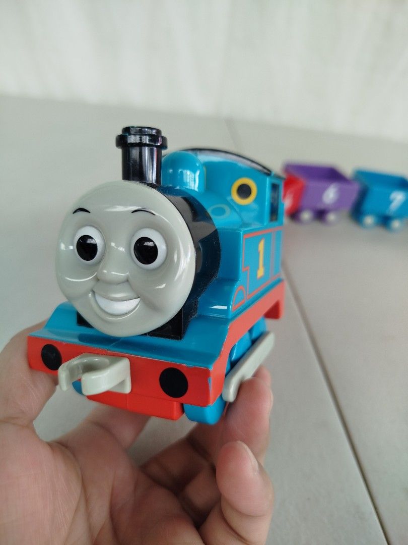 Japan Thomas and Friends Number Train Set, incomplete missing 5, 8 & 10 (Category: Vehicle & Diecast Models) located in Bulacan. Submitted by amarijapansurplus (Listing ID 1444938544, Image 2). Description: 📌as is 📌WYSIWYG 📌First to pay basis 📌Auto pass sa COD iwas scam sa part ko 📌MOP: GCASH 📌MOD: Pick-up, Lalamove (motorcycle) or J&T/Flash Express/SPX Express 📌Return and Exchange Store Policy, Strictly No Refund 📌Loc. Panginay, Balagtas