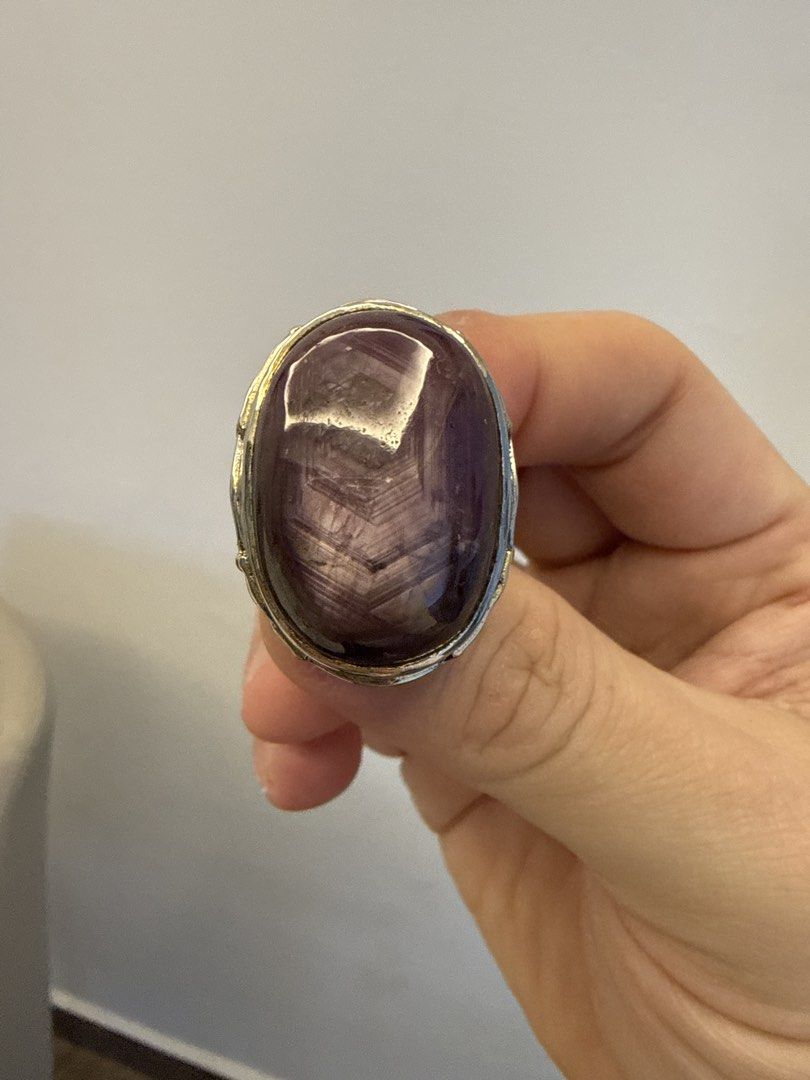 Large Ruby Silver Ring (Category: Jewelry) located in Singapore. Submitted by zanielmeow95 (Listing ID 1444861086, Image 3). Description: 3 cm length Ruby 10 Ring size Pick up at Pasir Ris Blk .