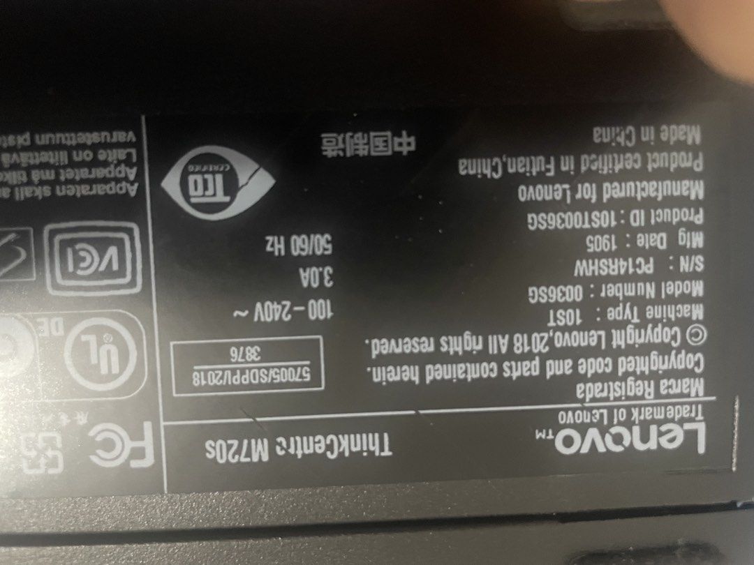 Lenovo ThinkCentre M720s Desktop PC487443884682792962