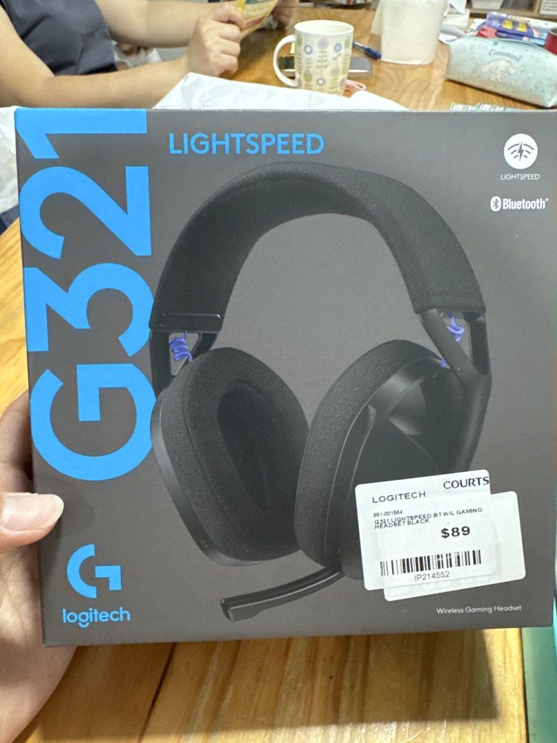 Logitech G321 Lightspeed Wireless Gaming Headset Bluetooth