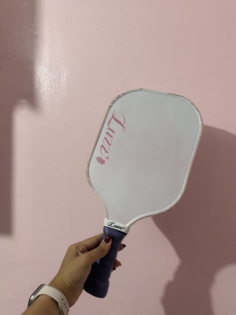 Luzz Pickleball Paddle Cute Rabbits Design 🐰 (Category: Racket and Ball Sports) located in Bacolor. Submitted by chellaaa05 (Listing ID 1444991345, Image 2). Description: Perfect for beginners or casual players looking for a fun and reliable paddle. • Used for around 4 months • Not abused – I only play about once a week • Sandblasted surface with grit still intact • Edge guard installed since day 1 and may need replacement soon due to normal wea