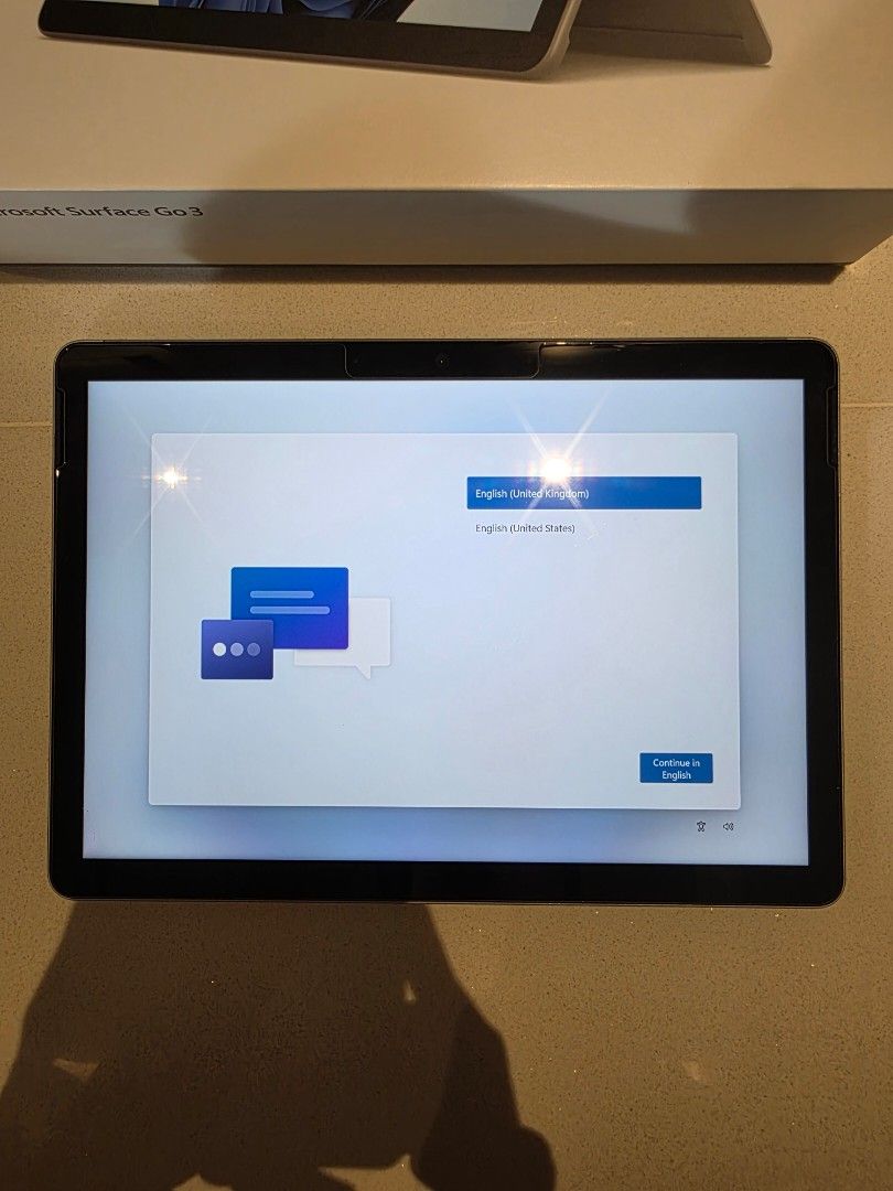 Microsoft Surface Go 3 Tablet with Charger and Box487440716567695360