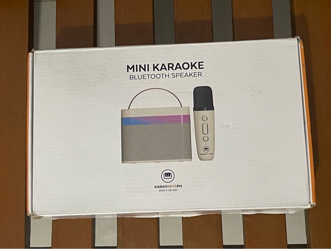 Mini karaoke (Category: Soundbars, Speakers & Amplifiers) located in Antipolo. Submitted by sarisarionlinestore (Listing ID 1444887945, Image 1). Description: .