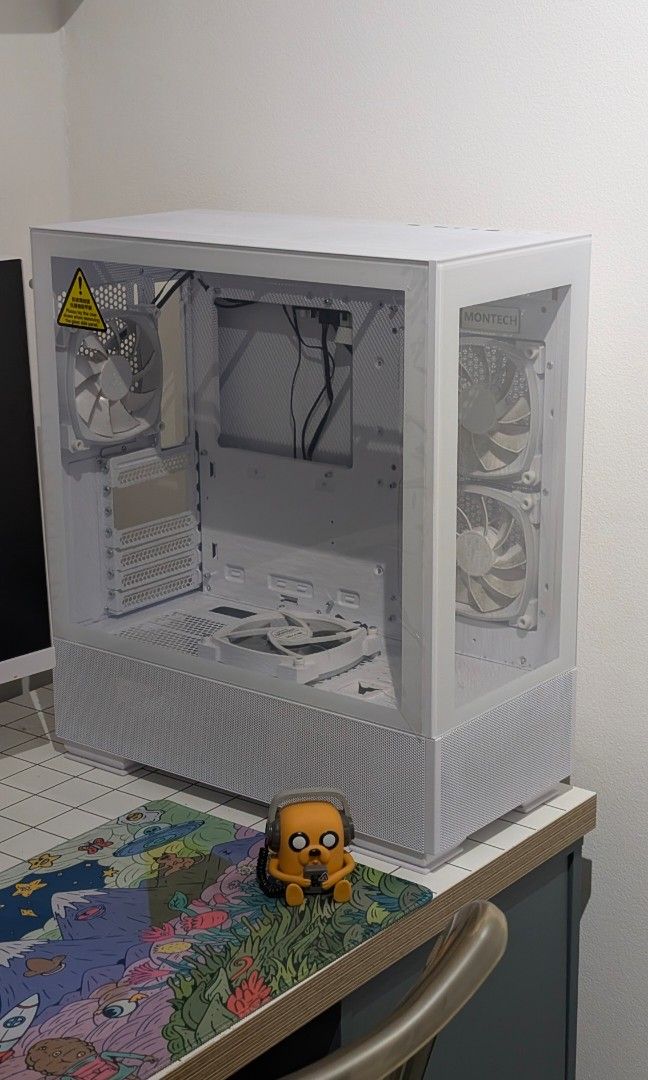 Montech Sky Two Mid Tower ATX Case ONLY (White) (Category: Computer Parts) located in Paranaque City. Submitted by carm_zzz (Listing ID 1433392101, Image 1). Description: Model: Montech Sky Two ATX Case ***CASE ONLY & PRE-INSTALLED FANS / NO COMPONENTS*** Also selling the curved monitor, check out my other listing RFS: Moving abroad Lightly used for work, light gaming. Never moved from its spot Dimensions(L*M*H): 430*215*490mm(Case) MB Support: A