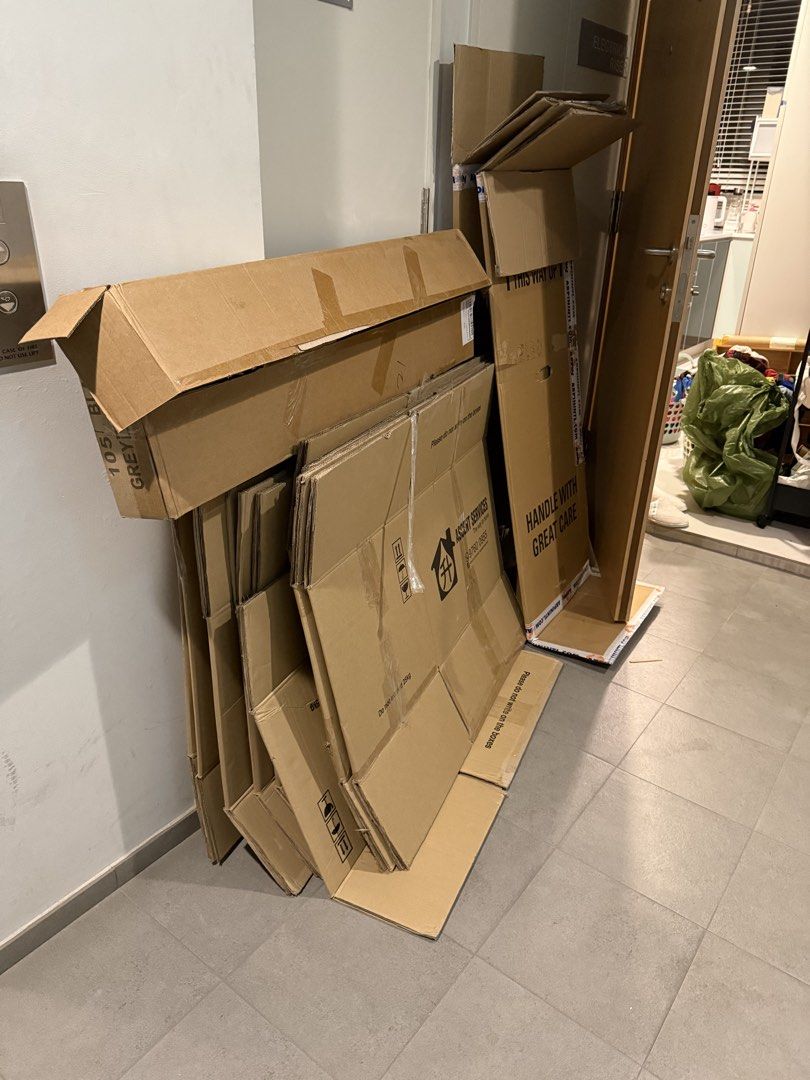 Moving Boxes - Various Sizes - Strong Cardboard487616948628377600