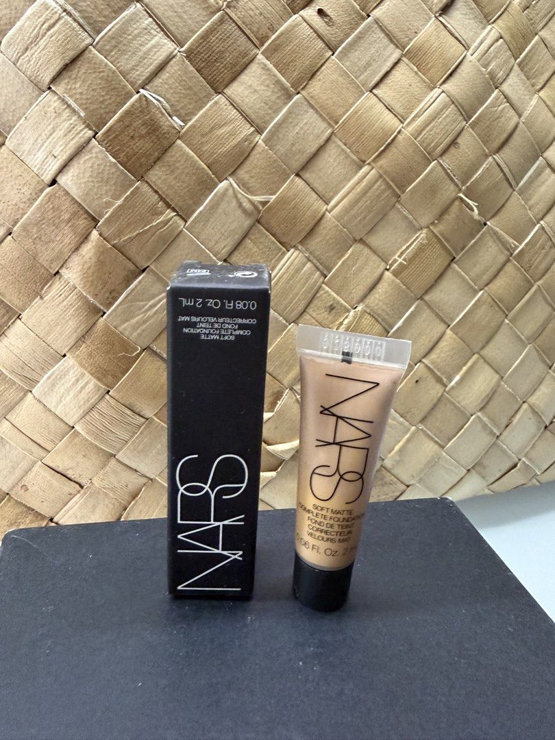 NARS liquid foundation travel size (Category: Makeup) located in Manila. Submitted by thebookclubz (Listing ID 1444865558, Image 1). Description: Shade medium 4.