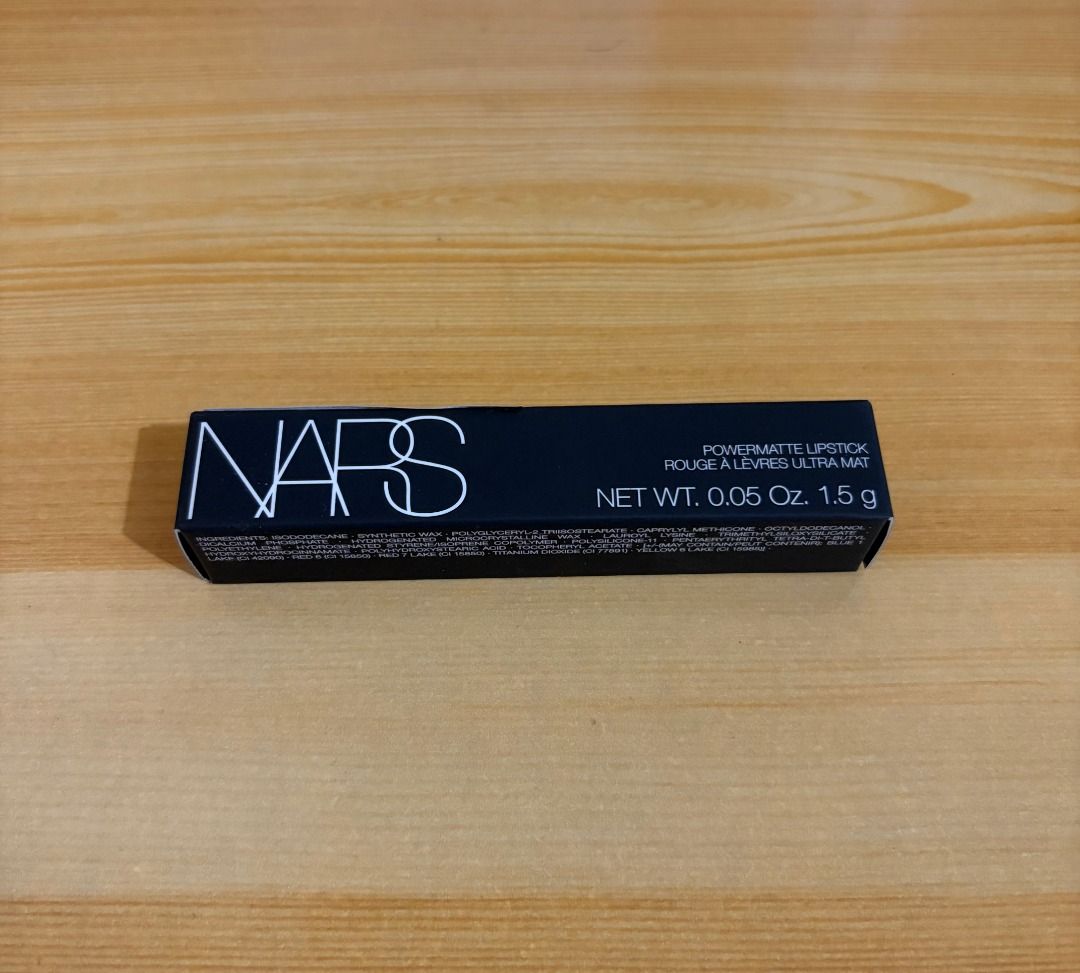 NARS Powermatte Lipstick - Feel My Fire (Category: Makeup) located in Manila. Submitted by saucyracoon2627 (Listing ID 1444962117, Image 3). Description: - NARS Powermatte Lipstick - Shade: Feel My Fire - Formula: Ultra-matte RFS: Gifted to me. Used once to swatch.