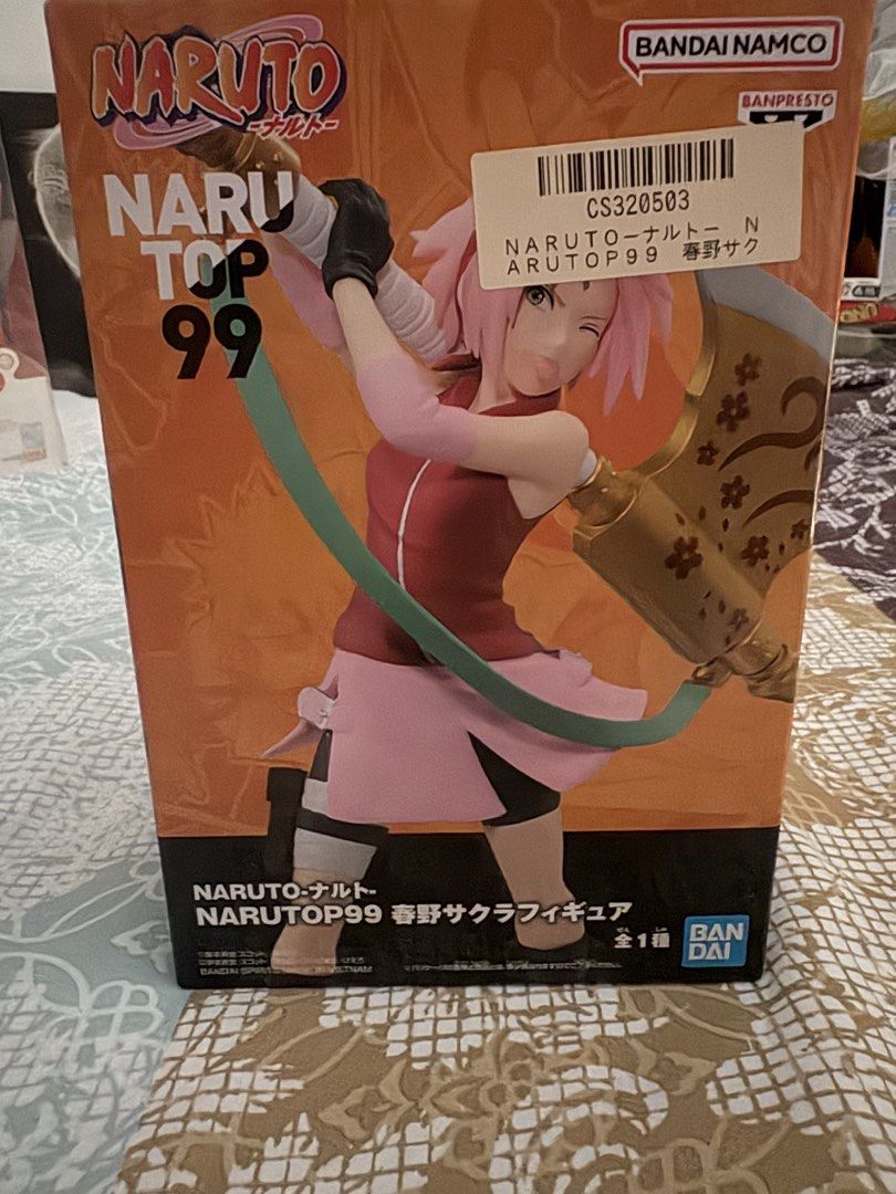 Naruto Top 99 Sakura Haruno Figure Bandai Banpresto (Category: Toy Figures) located in Singapore. Submitted by spacmacc24 (Listing ID 1444964789, Image 2). Description: WTS trying to make some space for other things Condition: 9/10 comes with original box can nego .