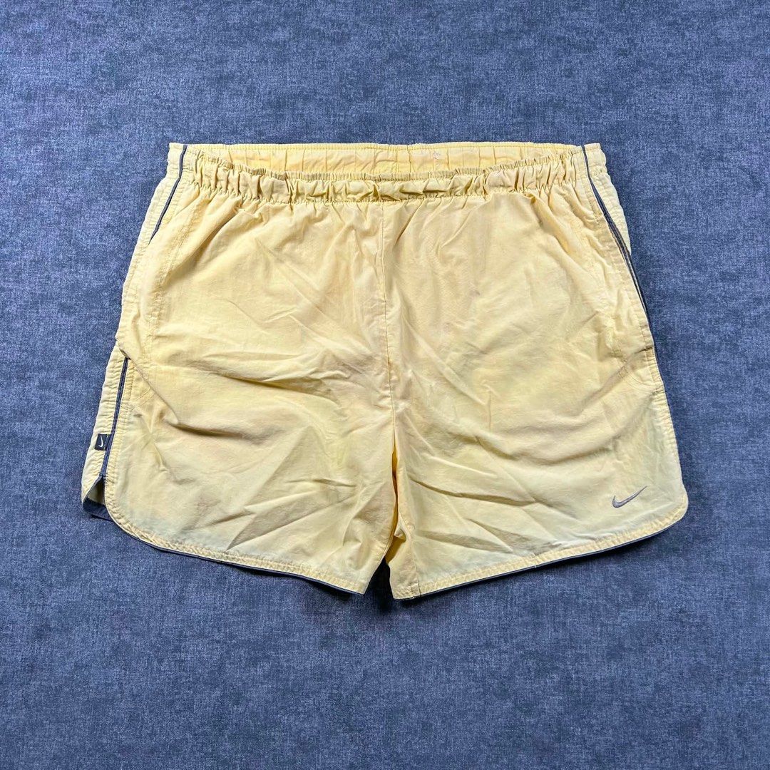 Nike Yellow Shorts Embroidered Logo (Category: Shorts) located in Manila. Submitted by emvishop (Listing ID 1444871357, Image 1). Description: Nike Yellow Shorts Embroidered Logo Price: PHP 400 Dimension: 35 x 16 Condition: Good Condition Store SKU: A-41 Please don’t hesitate to message us for inquiries or assistance with your transaction. (take note that the color may appear different due to lighting conditions).