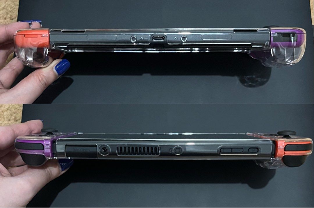 Nintendo Switch - OLED Model: Pokémon Scarlet & Violet Edition (Category: In-Game Products) located in Lipa City. Submitted by ShopAtFirstSight (Listing ID 1445030396, Image 3). Description: Includes: Games - Nintendo Switch Super Mario Bros Wonder (MDE) + Nintendo Switch NBA 2K24 (w/ Storage box for game cards) Dobe Carrying Case Storage Bag Nintendo Switch - OLED Model Console (Special design) w/ Protection Case Joy-Con (L)/(R) controllers (spe