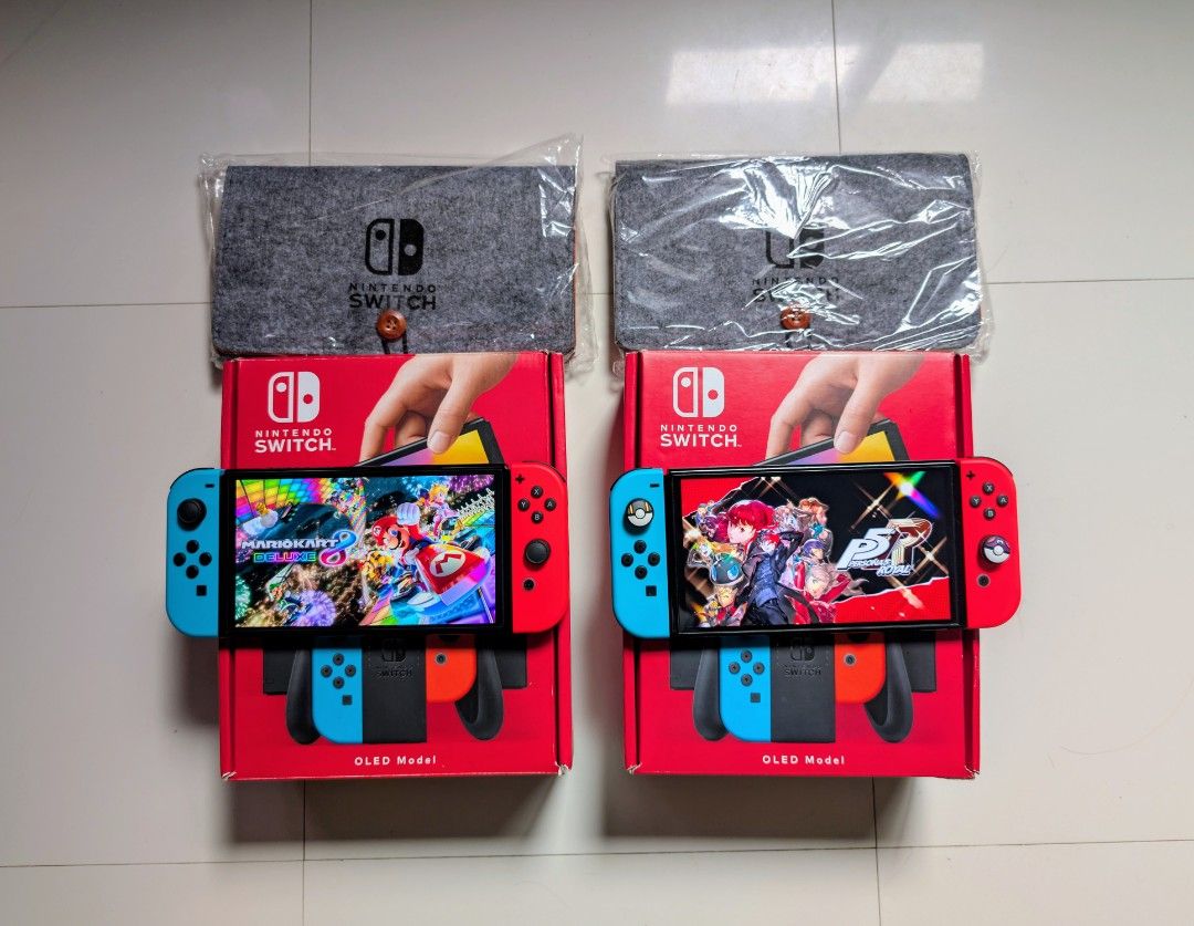 Nintendo Switch Oled with Free Games (Category: Nintendo) located in Manila. Submitted by nswitchgear (Listing ID 1445017443, Image 1). Description: Nintendo Switch OLEDs with Free Games ₱11,499 for White/RedBlue ₱12,499 Limited Editions FREE acess to my Paid games Legit purchase not Jailbreak. Used item but in Good condition Can give 7 Days personal Warranty for peace of mind. -Doon po tayo sa kaya tayong issupport, dont settle for less. Comes w