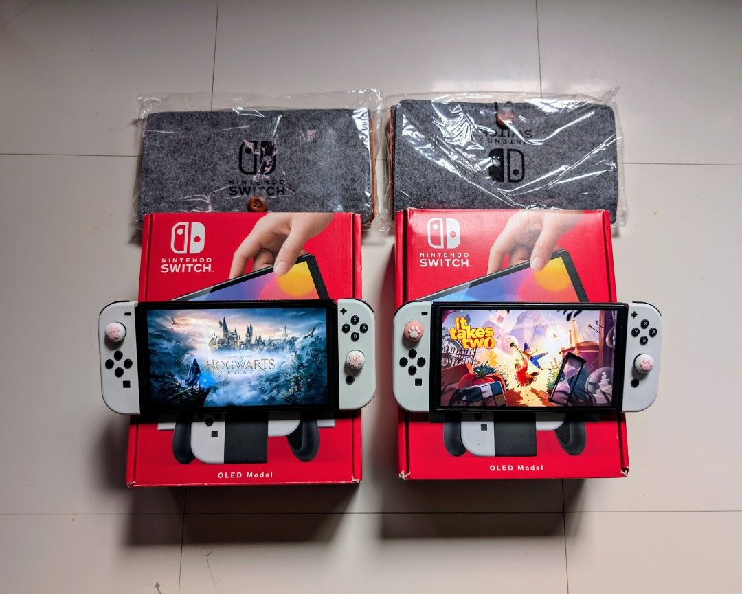 Nintendo Switch Oled with Free Games (Category: Nintendo) located in Manila. Submitted by nswitchgear (Listing ID 1445017443, Image 3). Description: Nintendo Switch OLEDs with Free Games ₱11,499 for White/RedBlue ₱12,499 Limited Editions FREE acess to my Paid games Legit purchase not Jailbreak. Used item but in Good condition Can give 7 Days personal Warranty for peace of mind. -Doon po tayo sa kaya tayong issupport, dont settle for less. Comes w