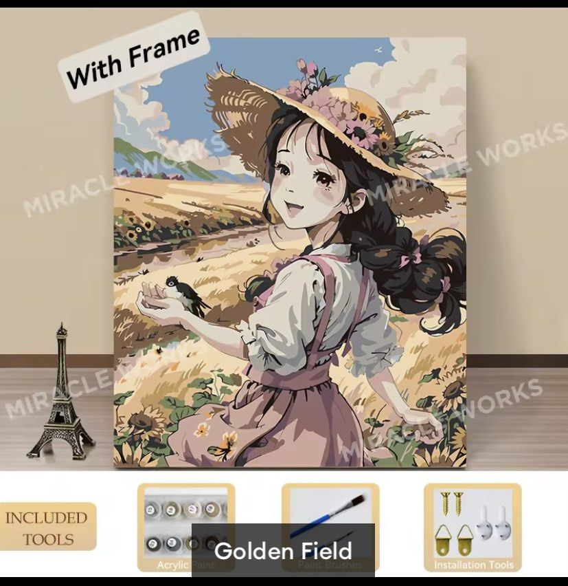 Paint by Numbers (Category: Art & Prints) located in Manila. Submitted by olxph_313523050 (Listing ID 1444974149, Image 1). Description: 30x40 cm.