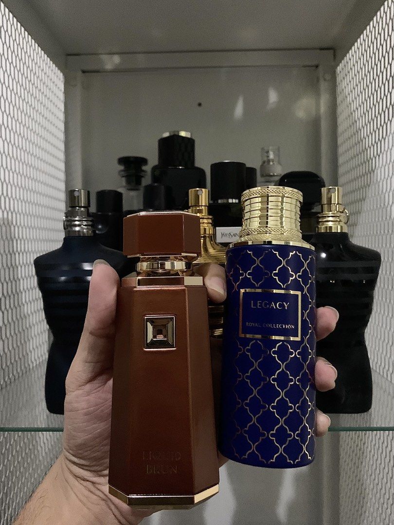 PARTIAL - French Avenue Liquid Brun, Maison Asrar Legacy, Ajmal Evoke Gold & Parfums de Marly Althair (Category: Fragrance & Deodorants) located in Paranaque City. Submitted by eaudevin (Listing ID 1419161445, Image 3). Description: Please read this before sending a PM❗️ FOR SALE AS A BUNDLE ONLY Lowball offers will be automatically declined. Note: Purchased from trusted & reputable sellers. All stated juice levels are estimates only. French Aven