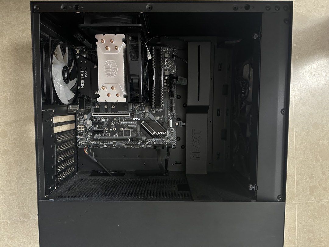 PC with NZXT Case, no GPU and SSD487571015944775680