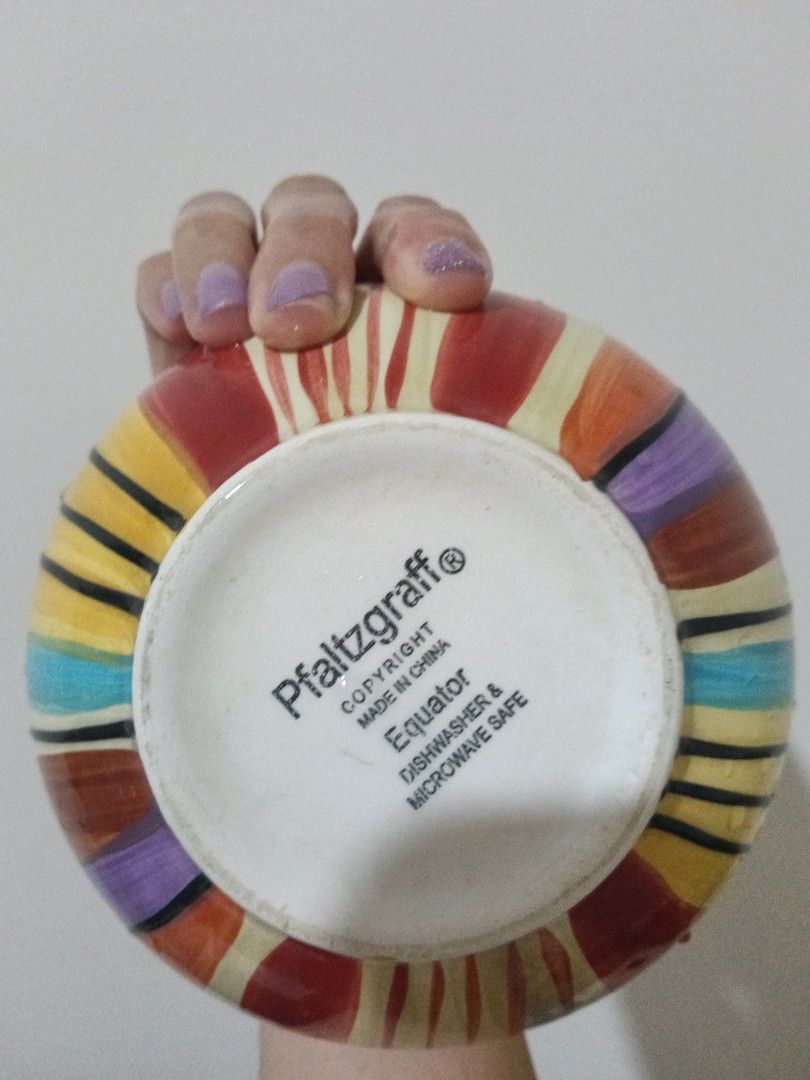 Pfaltzgraff Equator Striped Serving Bowl487755295722065922
