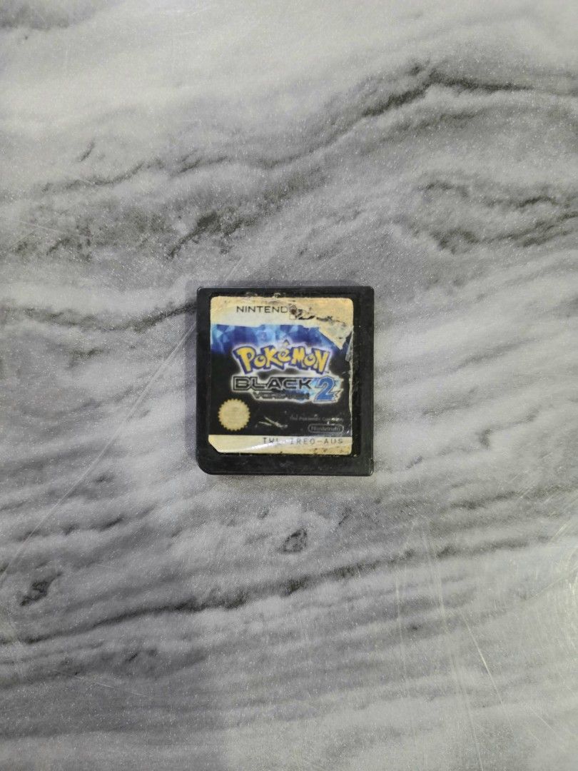 Pokemon Black Version 2 (Cart Only) Authentic for Nintendo DS 3DS (Category: Nintendo) located in Mandaluyong City. Submitted by chan.ningtatum (Listing ID 1444863630, Image 1). Description: For Sale! Pokemon Black Version 2 Authentic and Original Good Working Condition. Fast Reading Cartridge. Checkouts via Shope e and Laz ada Available Shipping: Lalamove, Grab Meet ups: Mandaluyong and San Juan City.