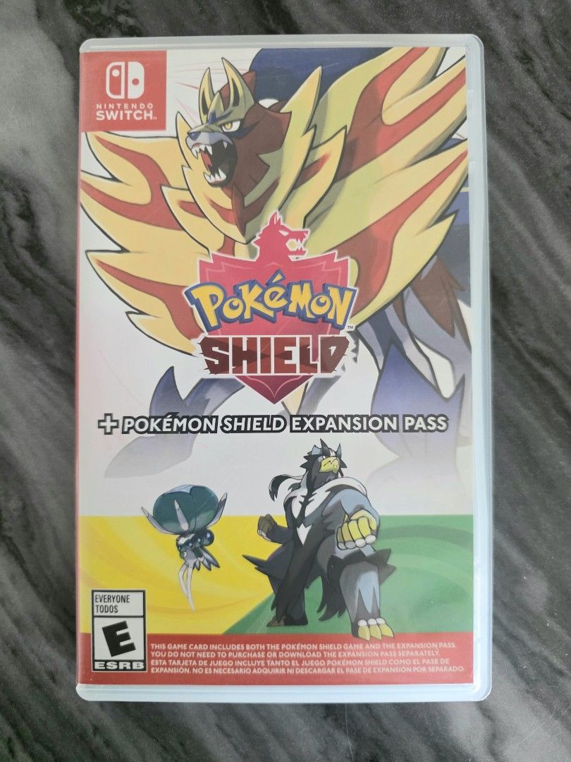 Pokemon Shield with Expansion Pass for Nintendo Switch 1 and 2 (Category: Nintendo) located in Mandaluyong City. Submitted by chan.ningtatum (Listing ID 1445010755, Image 1). Description: For Sale! Pokemon Shield + Expansion Pass Rare game with expansion pass included on cartridge Good Working Condition. Tested Working Checkouts via Shope e and Laz ada Available Shipping: Lalamove, Grab Meet ups: Mandaluyong and San Juan City.