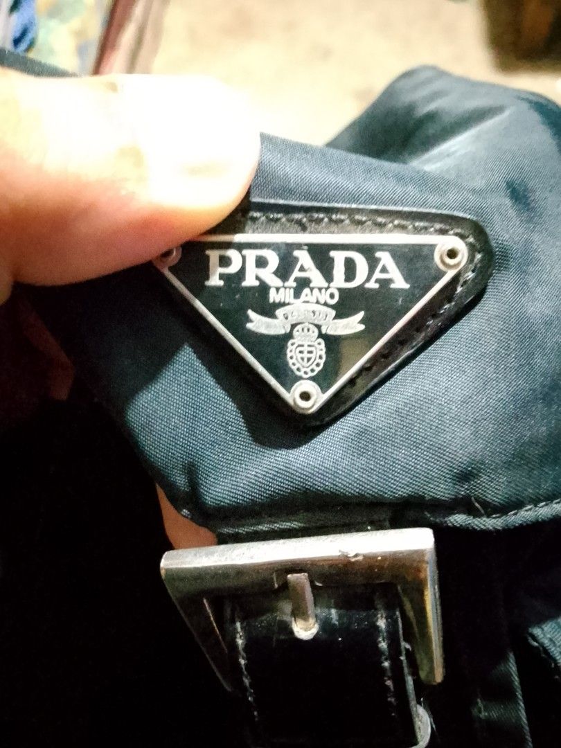 Prada Backpack (Category: Luxury Bags & Wallets) located in Iloilo. Submitted by janillthrifted (Listing ID 1445003558, Image 2). Description: .