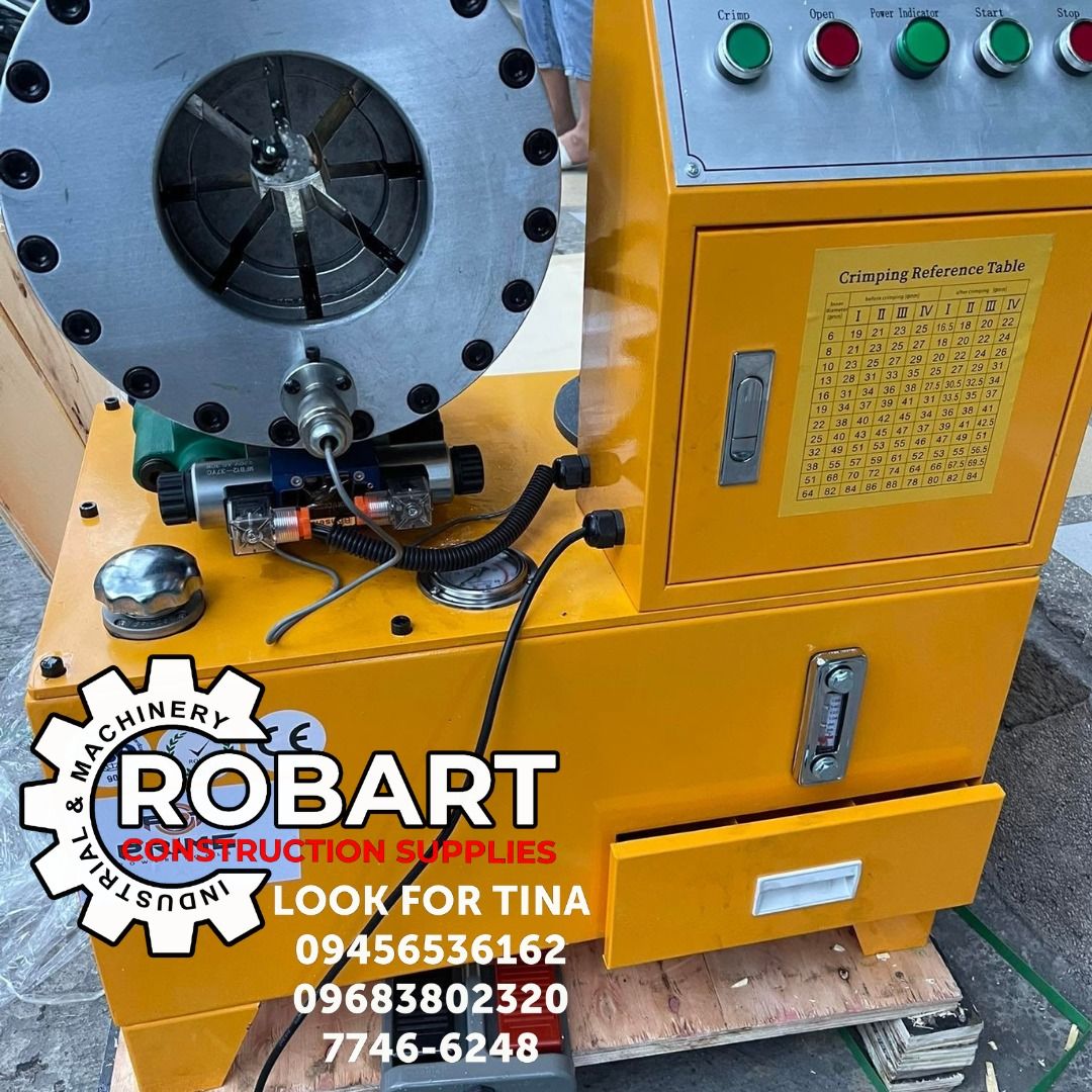 PRIME HYDRAULIC CRIMPING MACHINE 1/4-2" (Category: Construction Tools & Equipment) located in Manila. Submitted by athena051820 (Listing ID 1444914036, Image 1). Description: PRIME HYDRAULIC CRIMPING MACHINE 1/4-2" 𝑹𝑶𝑩𝑨𝑹𝑻 𝑪𝑶𝑵𝑺𝑻𝑹𝑼𝑪𝑻𝑰𝑶𝑵 𝑺𝑼𝑷𝑷𝑳𝑰𝑬𝑺 𝑶𝒇𝒇𝒊𝒄𝒆 𝑨𝒅𝒅𝒓𝒆𝒔𝒔: 𝟏𝟒𝟎𝟓 𝒀𝒖𝒔𝒆𝒄𝒐 𝑺𝒕. 𝑺𝒕𝒂 𝑪𝒓𝒖𝒛 𝑴𝒂𝒏𝒊𝒍𝒂 𝑺𝑬𝑵𝑫 𝑼𝑺 𝑴𝑬𝑺𝑺𝑨𝑮𝑬 𝑭𝑶𝑹 𝑰𝑵𝑸𝑼𝑰𝑹𝑰𝑬𝑺 ‼️ ‼️ 𝑮𝒍𝒃𝒆 - (𝟢𝟫𝟒𝟓-𝟔𝟓𝟑-𝟔𝟏�