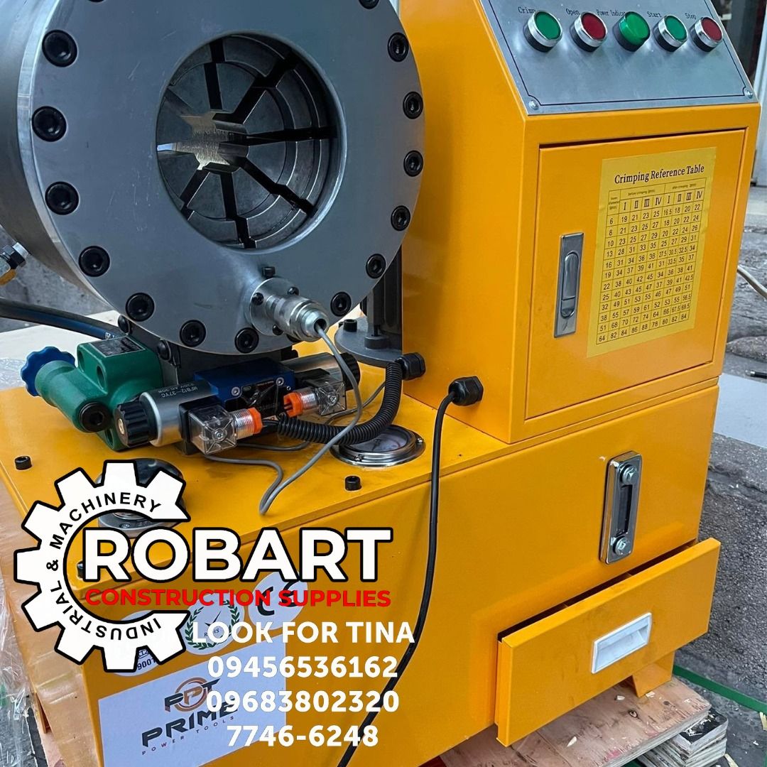 PRIME HYDRAULIC CRIMPING MACHINE 1/4-2" (Category: Construction Tools & Equipment) located in Manila. Submitted by athena051820 (Listing ID 1444914036, Image 2). Description: PRIME HYDRAULIC CRIMPING MACHINE 1/4-2" 𝑹𝑶𝑩𝑨𝑹𝑻 𝑪𝑶𝑵𝑺𝑻𝑹𝑼𝑪𝑻𝑰𝑶𝑵 𝑺𝑼𝑷𝑷𝑳𝑰𝑬𝑺 𝑶𝒇𝒇𝒊𝒄𝒆 𝑨𝒅𝒅𝒓𝒆𝒔𝒔: 𝟏𝟒𝟎𝟓 𝒀𝒖𝒔𝒆𝒄𝒐 𝑺𝒕. 𝑺𝒕𝒂 𝑪𝒓𝒖𝒛 𝑴𝒂𝒏𝒊𝒍𝒂 𝑺𝑬𝑵𝑫 𝑼𝑺 𝑴𝑬𝑺𝑺𝑨𝑮𝑬 𝑭𝑶𝑹 𝑰𝑵𝑸𝑼𝑰𝑹𝑰𝑬𝑺 ‼️ ‼️ 𝑮𝒍𝒃𝒆 - (𝟢𝟫𝟒𝟓-𝟔𝟓𝟑-𝟔𝟏�