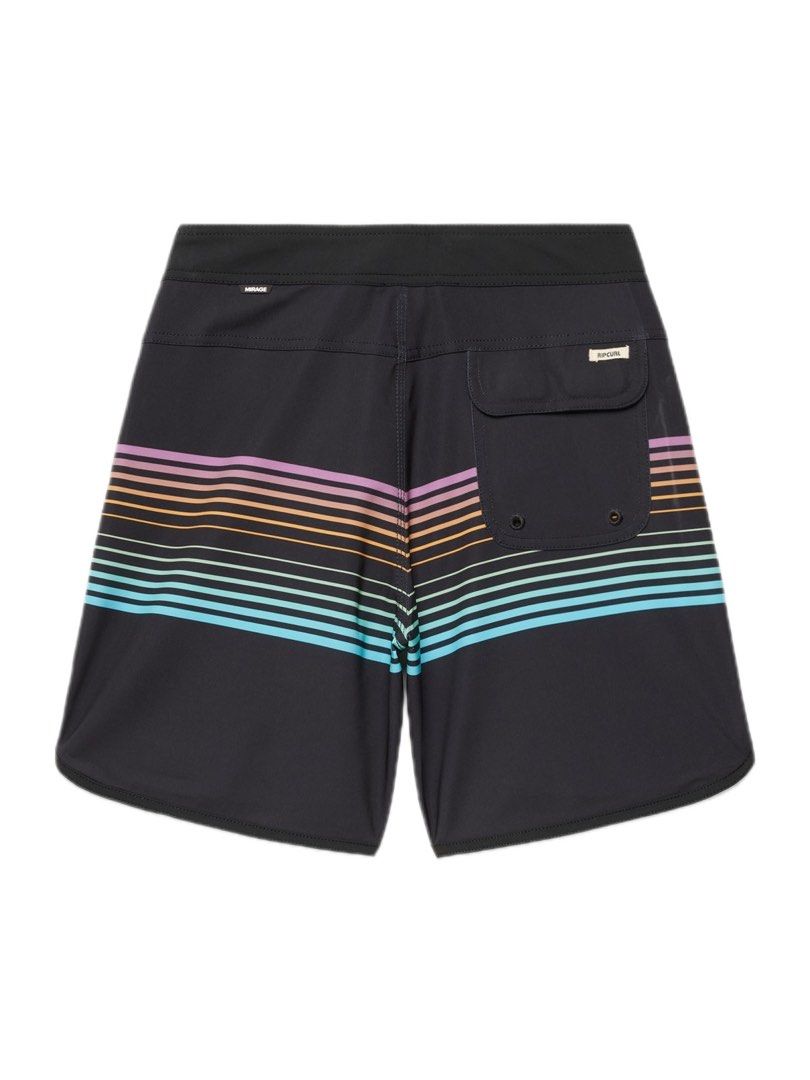 BNWT RipCurl Mirage Surf Revival boardshorts (Category: Swim Trunks & Board Shorts) located in Makati City. Submitted by pandora42 (Listing ID 1444883160, Image 2). Description: Brand New with Tags!!! RIP CURL Mirage Surf Revival 19” Boardshorts Medium Height 70 inches Waist 31.2 inches Hip 37 inches * Mirage Core Recycled Fabric * DWR water repellent treatment * Mid fit * 19” outseam * Woven label * Back pocket with flap * Engineered sublimation