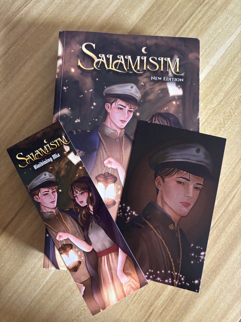 Salamisim New Edition by Binibining Mia (Category: Storybooks) located in Tanauan. Submitted by jessyguce (Listing ID 1444900005, Image 2). Description: Salamisim New Edition by Binibining Mia. Includes a bookmark. The buyer will shoulder the shipping fee. Lalamove/GrabExpress from Makati Tue-Wed-Thurs.