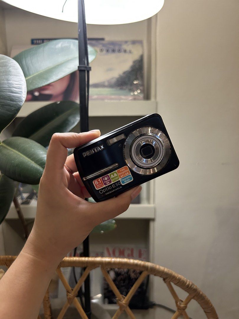 SALE Pentax Optio E50 digicam digital camera (Category: Cameras) located in Lagonoy. Submitted by nadayojiii (Listing ID 1444987480, Image 3). Description: Pentax Optio E50✨ SUPERB SHOTS🌅✨ working flash working zoom some buttons are not working(still usable and easy to use) glitchy screen(output not affected and the subjects are still visible) with free batteries!.