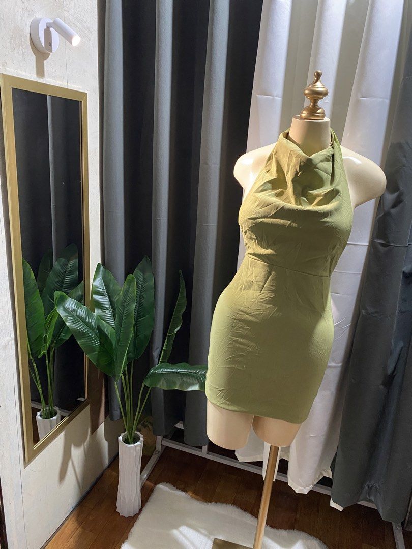 Sexy back halter cowl dress (Category: Dresses) located in Taguig. Submitted by KL_Outfits (Listing ID 1444985008, Image 3). Description: .