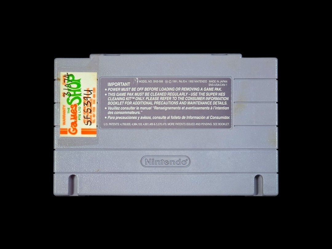 Shadowrun for SNES (Category: Nintendo) located in Angeles City. Submitted by press_start (Listing ID 1445023370, Image 2). Description: FOR SALE Shadowrun for SNES ₱3,999 This is a second hand item, manage your expectations. Good label. With save file, although 3.14v na lang ang reading ng battery from my multimeter. Battery replacement is still advised for long term use. Tested working. Location: Angeles City, Pampanga No meet-ups Shipping via 