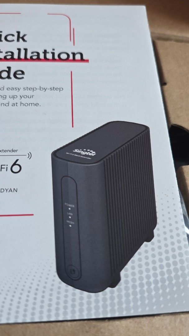 Singtel WiFi 6 Mesh Extender487429893921198082