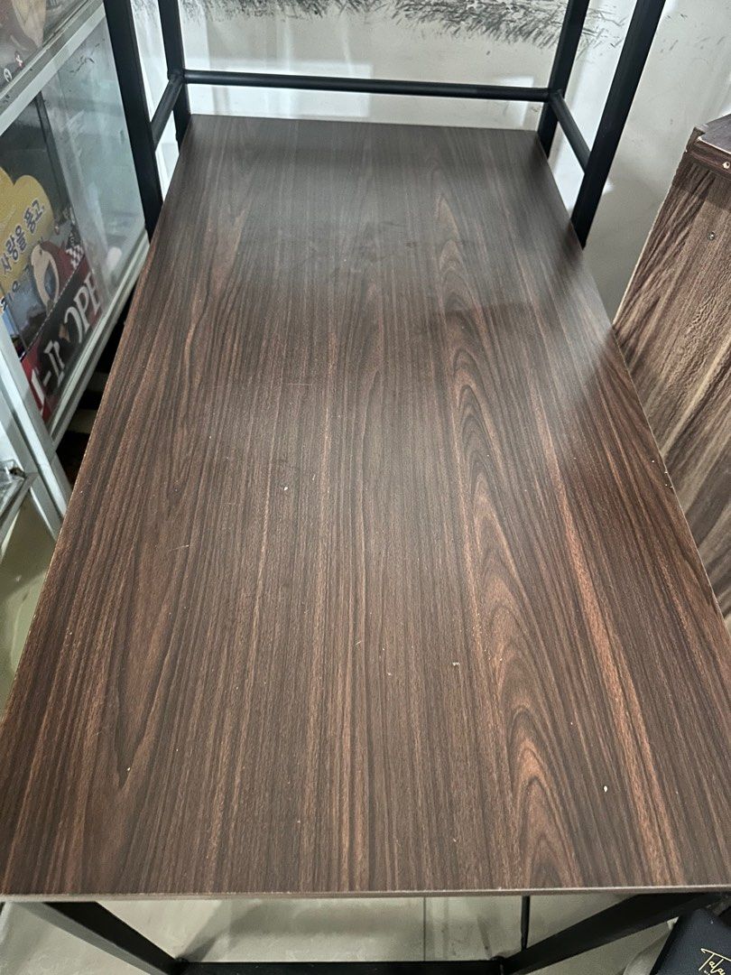 Study Table (Category: Tables & Sets) located in Manila. Submitted by captxy (Listing ID 1444907705, Image 2). Description: Study Table No Issues Can pickup or deliver via Lalamove Sedan Loc: Sampaloc, Manila.
