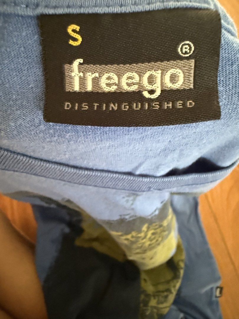 Take All Freego & Jeans T-shirts Bundle - Size S (Category: Babies & Kids Fashion) located in Bulacan. Submitted by emjay_17 (Listing ID 1444948406, Image 3). Description: - Bundle of 4 graphic t-shirts - Includes 2 Freego tees and 2 Jeans tees - All shirts are size S - Ideal for casual everyday wear - Sold as a complete set.