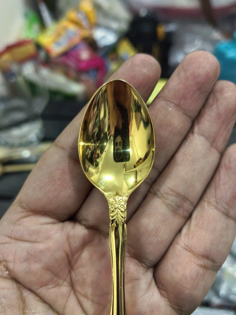 Teaspoon - Kanekin Souvenir Spoon 24K GP (Category: Other Kitchenware & Tableware) located in Cebu City. Submitted by dudes_villanueva (Listing ID 1444860943, Image 2). Description: Teaspoon - Kanekin Souvenir Spoon 24K GP 📌 Marked as 24K gold plated. 📌 Brand: Kanekin. 📌 Material: 24K Gold Plated (24K G.P.). 📌 Type: Vintage Japanese souvenir spoon. 📌 In excellent condition..