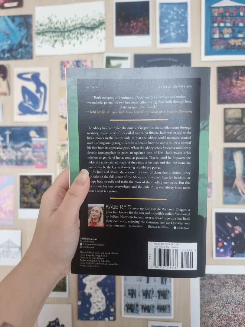 The Sacred Space Between by Kalie Reid (Category: Storybooks) located in Manila. Submitted by meryl_ (Listing ID 1444893024, Image 2). Description: Paperback copy bought from Fully Booked. Read once, kept in good condition..