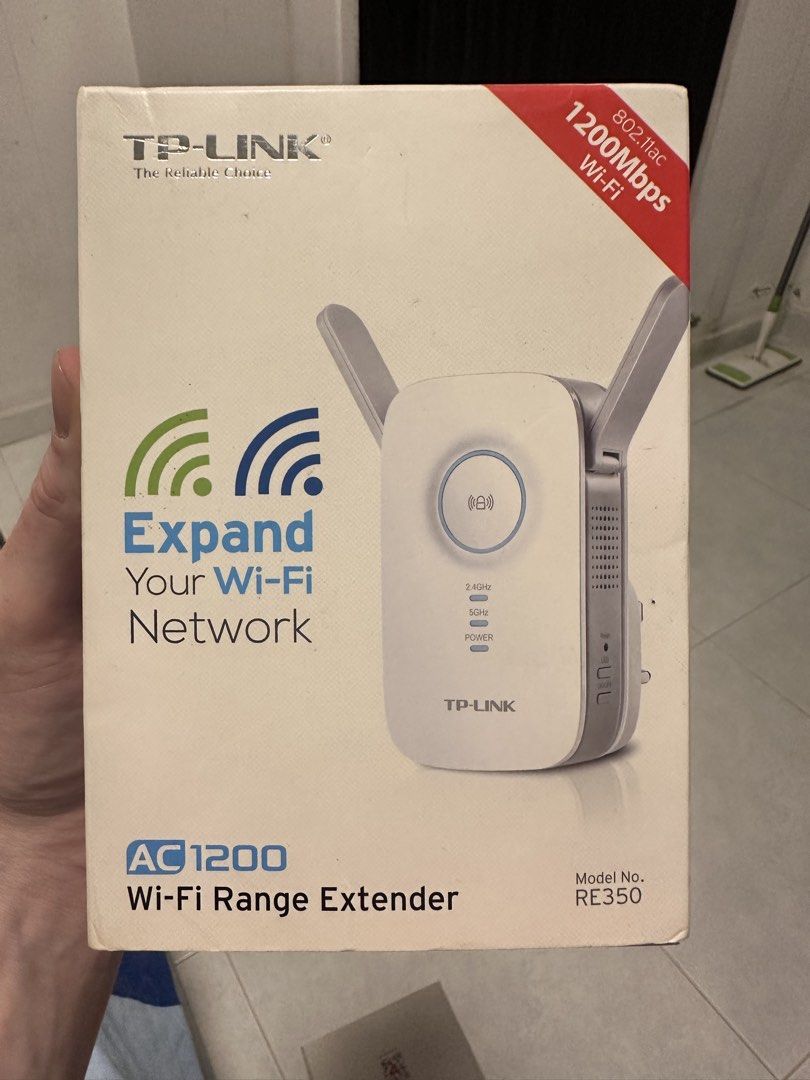 TP-Link AC1200 Wi-Fi Range Extender RE350487560330808535040