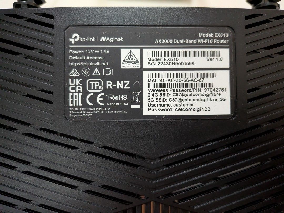 TP-Link EX510 router487162308524789761
