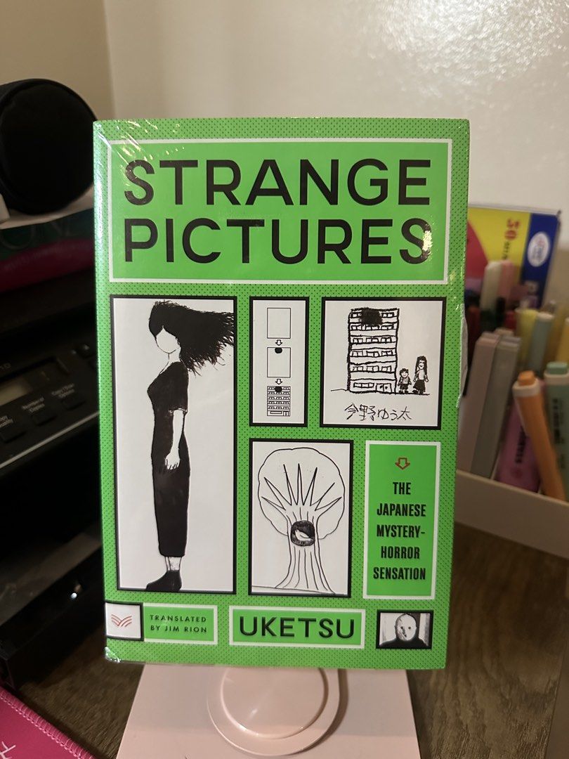 Uketsu Strange Pictures (Category: Comics & Manga) located in Legazpi City. Submitted by allpiledupbylaya (Listing ID 1445007625, Image 1). Description: Brand new, sealed Original Loc. Legazpi City MOP: Gcash MOD: J&T PAYO No Cancellation of orders.