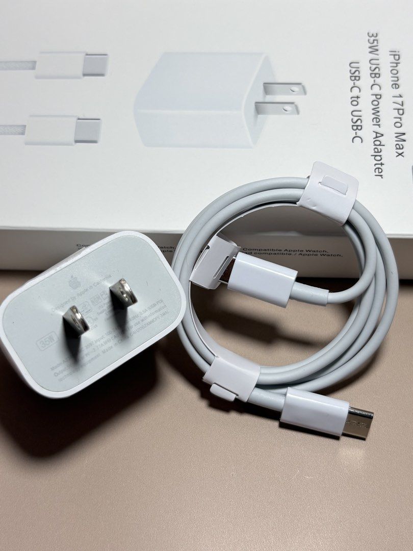 USB‑C Power Adapter + Cable Set | Lightning & Type‑C Available (Category: Cables & Adaptors) located in Manila. Submitted by syncavenue (Listing ID 1444997641, Image 1). Description: ✅ High‑performance power adapter with stable, reliable output. Choose your cable: USB‑C to Lightning OR USB‑C to Type‑C, both durable, flexible, and built to standard specifications. Perfectly compatible with iPhone, iPad, Android, and all devices using these ports. 