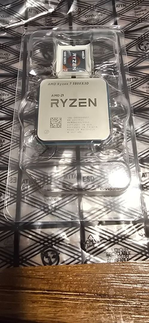 [USED] AMD Ryzen 7 5800X3D AM4 CPU Processor487309554316093443