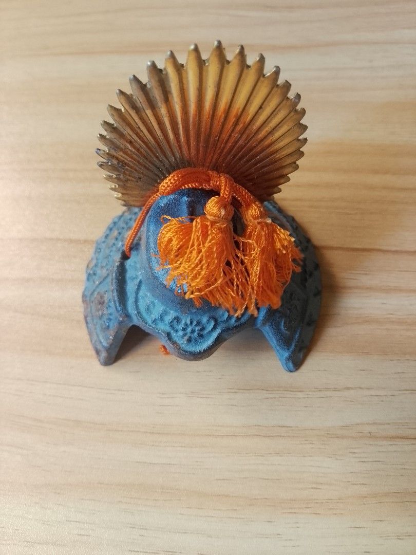 Vintage Japanese Kabuto Samurai Helmet (Category: Other Home Decor) located in Davao. Submitted by Ysang40 (Listing ID 1444879377, Image 2). Description: metal.